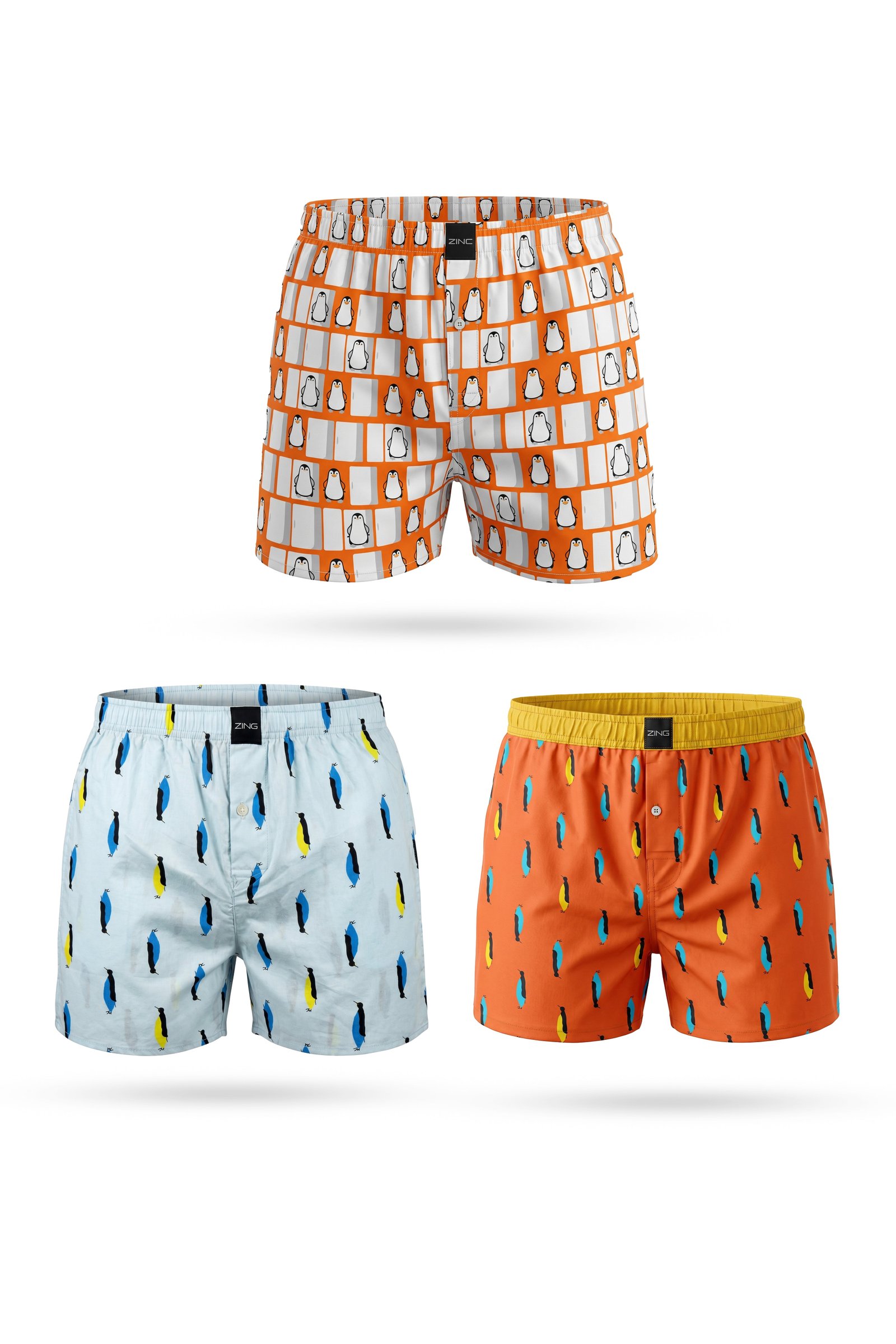Pack of 3 - Penguine set